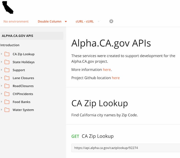 api.alpha.ca.gov screenshot