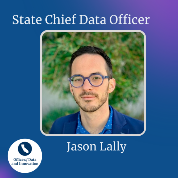 State Chief Data Office Jason Lally