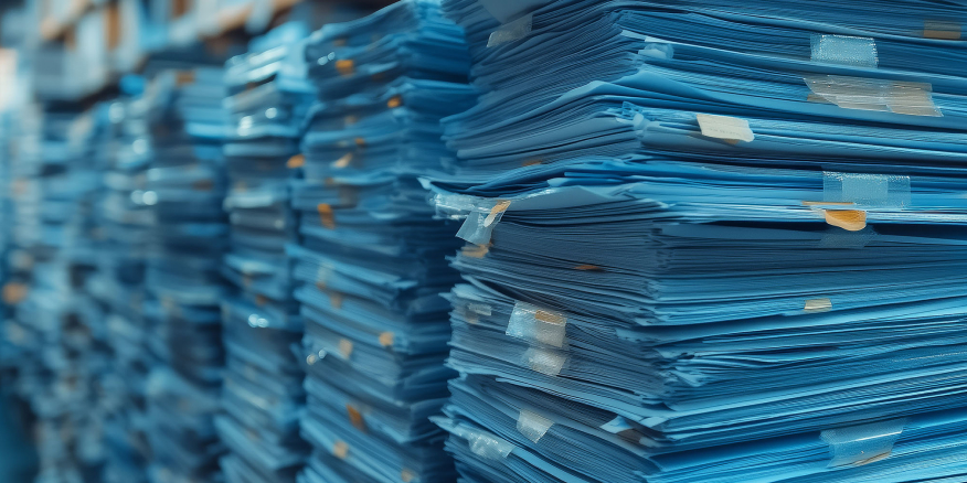 Stacks upon stacks of paperwork